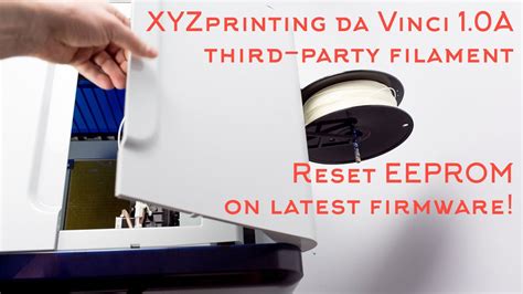 xyz printer without rfid chip|xyz printer hacks.